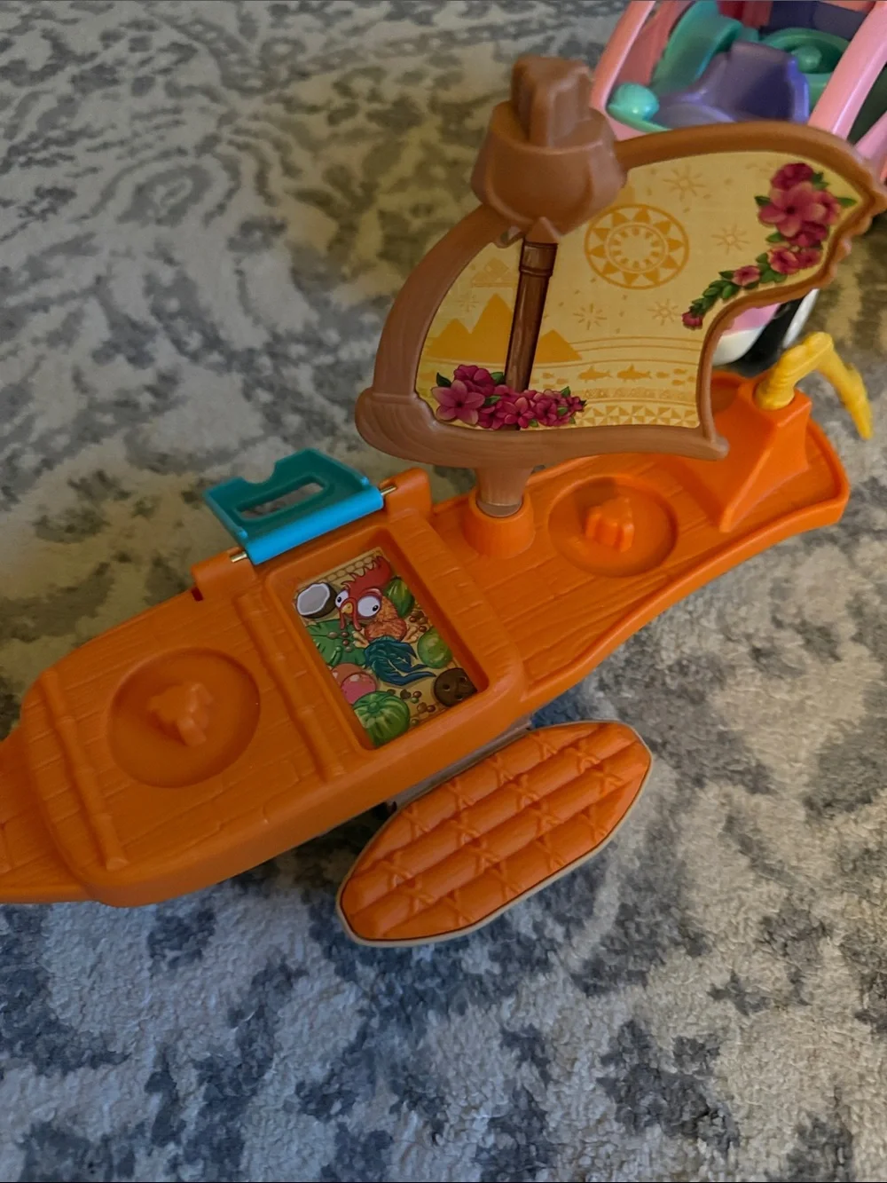 Fisher-Price Little People Car and Boat Lot